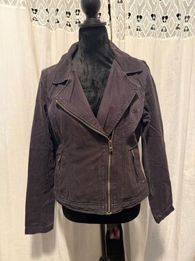 Vintage Levi's Black Jean Jacket with Red Lining